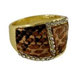 Anel (Strass) - Cobra - Ref 163